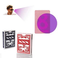 Marked Playing bird 888 Magic Card UV Lens Phnom Penh Poker Game Deck