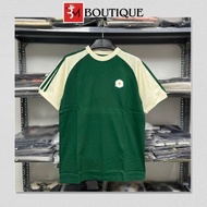 Super Quality Ax Letter Embroidered Chest T-Shirt with 3-Stripes Sleeves - Ax Men's and Women's T-Sh