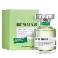 Benetton United Dreams Live Free EDT 班尼頓美國夢自由人生女士淡香水 100ml