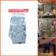 WIT 1mx2m Rain Curtain Backdrop for Baby Shower Newborns Photoshoots Backgroud Disco Party Wedding D