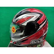 AGV HELM GP1 R07 RED SILVER AGV ORIGINAL SINGLE VISOR Limited