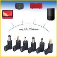 Type C Female to 5.5x2.5/3.0x1.1/3.5x1.35/4.0x1.7/4.8x1.7/5.5x2.1mm Plug Adapter