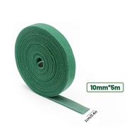 5m/10m Velcro Tanaman Hias Tali Pengikat Perekat Tanaman Kabel Fiber Plants Cable Strap Organizer 10