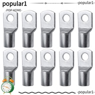 POPULAR 10Pcs Cable Connector Kit Bolt Hole Tinned Copper SC16-6 SC25-6 SC35-6 Lugs Ring