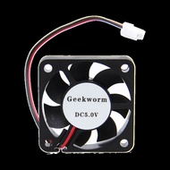 Geekworm DC 5V 4010mm Cooling Fan with 2Pin XH2.54 Connector for X728-C1 / X825-C8 / NASPi-Lite Case