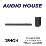 DENON DHT-S517 TV SOUNDBAR WITH WIRELESS SUBWOOFER ***1YEAR WARRANTY***