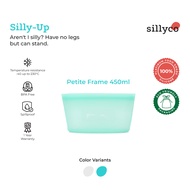 SILLYCO Silly-Up Petite Frame - Platinum Food Grade Silicone Bag Standing Stackable BPA Free