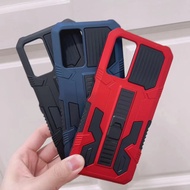 OPPO A76/OPPO A96 Vanguard Series Armor Back Cover Case with Stand