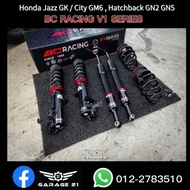 Honda Jazz GK City GM6 City hatchback GN2 - BC Racing V1 adjustable absorber hiloW soft hard bodyshi