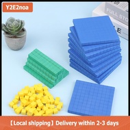 【Local shipping】 Base Ten Blocks 130Pcs For Math Place Value Blocks Base 10 Math Manipulatives Numbe