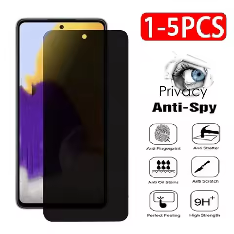 1-5Pcs Privacy Tempereed Glass Screen Protector Anti-Spy for MOTO G13 G32 G42 G53 G72 G22s E13 G24 P
