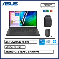 Asus VivoBook 15 OLED K513E-AL13093WS 15.6" FHD Laptop Indie Black ( I5-1135G7, 8GB, 512GB SSD, Intel, W11, HS )