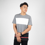 DP | Grey Striped Print T-Shirt - 2718TRV