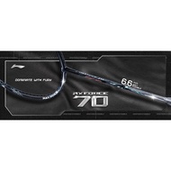 สินค้าพร้อมส่ง Li-Ning ไม้แบดมินตัน Li-Ning Axforce 70 (4U/5U) มีแถมเอ็น กริป ซอง