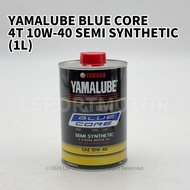 ORIGINAL 🔥 YAMALUBE BLUE CORE 4T-AT 10W-40 SEMI SYNTHETIC (1L) 4 STROKE MOTOR OIL SCOOTER AUTOMATIC 