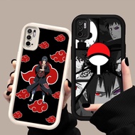 DF-80 Itachi Uchiha Luxury Shockproof Casing for Xiaomi Redmi Note 10 10T 10S Pova POCO M5S M4 Lite 