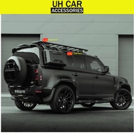 Land Rover Defender 90 110 L663 2020 - 2024 top roof rack rail bar carrier barrier cargo bodykit bod