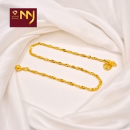 NNJ RANTAI KAKI GILA GILA 916 | 22K GOLD ANKLET