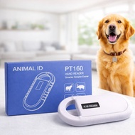 ISO 134.2kHz Animal Microchip Scanner | Animal ID PT 160 - Handheld Microchip Scanner Pet RFID Reade