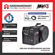 MAX-3 *200A MIG INVERTER WELDING MACHINE ADVMIG215M1