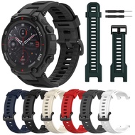 Silicone Smart Watch Strap For Huami Amazfit T-Rex Replacement Band For Huawei Amazfit T rex Bracelet Correa With Screwdriver