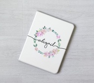 Ipad 保護殼客製化禮物加名花環iPad 11th Pro Air 7 mini 7 筆槽