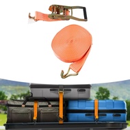 Car Tie Down Straps  Truck Fastening Strong Tensile Strength 6613.86 Lbs Break for Goods Securing