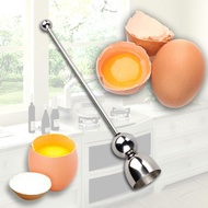 เครื่องตัดเปลือกไข่ ( Stainless Steel Raw Egg Shell Topper Cutter Opener Egg Knocker Egg )