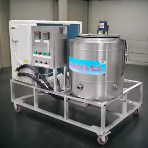 Small Pasteurizer hine UHT Milk Juice Honey Ice Cream Dairy Processing Equipment Commercial Home Use