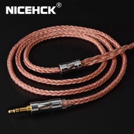 NICEHCK C16-3 16 Cores High Purity Copper Cable 3.5/2.5/4.4mm Plug MMCX/2Pin/QDC Connector For KZCCA