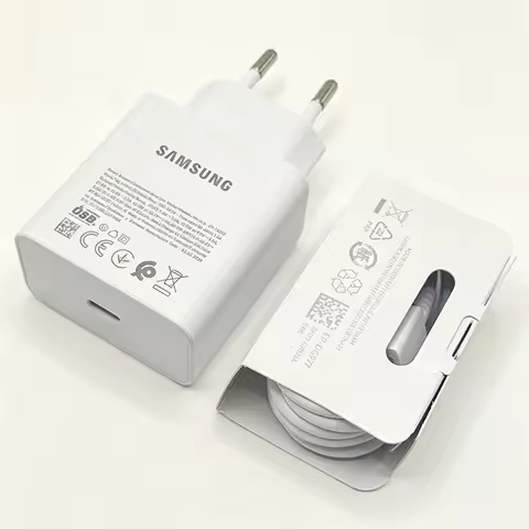 Original Samsung 60W Super Fast Charger Usb Type C Cargador Adapter For Galaxy Galaxy S26 Ultra S25+