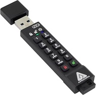 Apricorn 512GB Aegis Secure Key 3 NX 256-Bit Encrypted FIPS 140-2 Level 3 Validated Secure USB 3.0 F