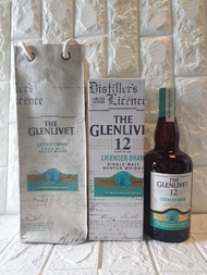 黑市聖水🥃第二版🔥驚喜價😍 Glenlivet 12 Year Old Licensed Dram Limited Edition Single Malt Whisky/ 格蘭利威12年黑市聖水第二版限量單一純麥威士忌 - 700ml