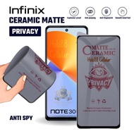 Tempered Glass Ceramic Matte Spy Infinix Note 40 40 4G GT 10 Pro GT 20 Pro