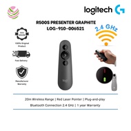 Logitech R500s Wireless Laser Presenter Remote - Graphite LOG-910-006521
