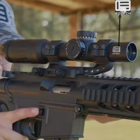 V*d* Scope FFP LPVO SR1 Reticle 1-6x24MM Riflescope 30mmTube BK with with Full Original Markings Hun