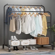 GANTUNGAN Stand Hanger Wicket Iron Clothes Hanger Stand Hanger Display Boutique Bazaar Clothesline C
