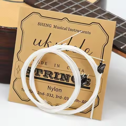 1 Set Nylon Ukulele Strings Replacement Mellow Guitar Strings Universal Pure Classical Guitar String