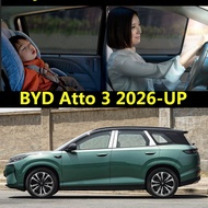 Magnet Car Window Sunshade for BYD Atto 3 2026-UP Car Curtains Anti-Mosquito Car Sunshade UV Protect