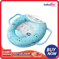 Babylove Soft-Padded Potty Seat With Handle (3 designs available) | Tempat duduk tandas kanak-kanak dgn pemegang