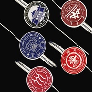 Customized 985 University Metal Bookmark School Badge Lettering High-End Sense School Graduation Com