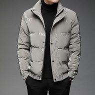 2024.4.15 High-End Men's Down Jacket 2023 White Duck Down Slimmer Look Casual Stand Collar Warm Winter Jacket Down Jacket