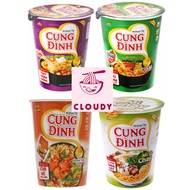 Dinh Dinh Potato Noodles Hot And Sour Shrimp Hotpot, Crab, Mushroom Stew, Vegetarian Sour Mushroom 65g