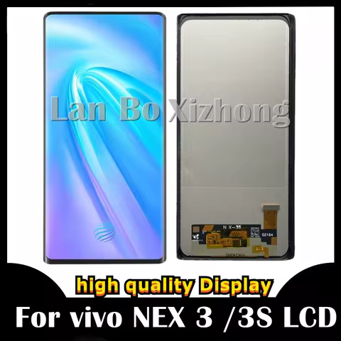 New Tested TFT For vivo NEX 3 LCD Display Touch Screen Digitizer Assembly For vivo NEX 3S LCD Screen
