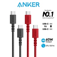 Anker PowerLine  Select+ USB C Cable 60W 3ft/0.9m Type C to Type C Cable Fast Charging Cable for Phones, Laptops (A8032)