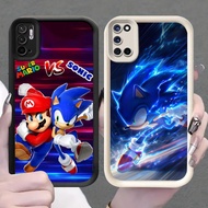 BR-12 Super Mario vs Sonic Phone case for Realme 5 5i 5s 7i C1 C2 C30 C17 C75