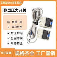Digital Display Pressure Switch Gauge ZSE30A-01-N/ISE30A Vacuum Negative Pressure Gauge DPSN1-10020/
