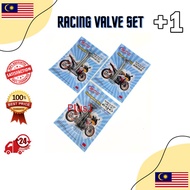 RACING VALVE SET WAVE125 28 X 24 EGO 25 X 29 26 X 31 KRISS 24 X 28 24.5 X 27.5  EX5 24 X 28 SRL110 2