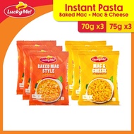 Lucky Me! Pasta Baked Mac 60g x 3 + Lucky Me! Pasta Mac & Cheez 60g x 3