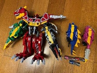 二手 BANDAI DX 爆龍戰隊 合體